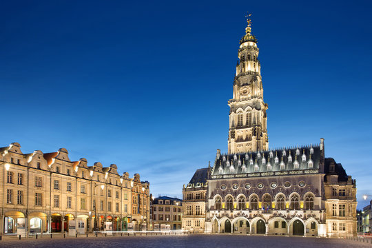 The heroes place in Arras, France