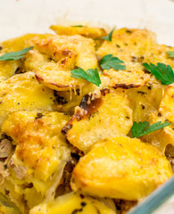 Baked potatoes