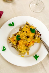 Baked potatoes