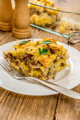 Baked potatoes