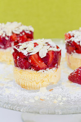 Erdbeerkuchen