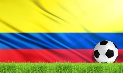 The National Flag of Colombia