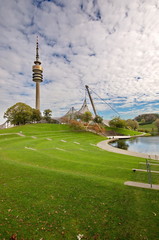 TV Tower of Munich in Germany