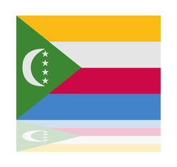 reflection flag comoros