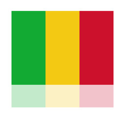 reflection flag mali