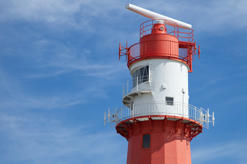 Fototapeta na wymiar Leuchtturm Borkum Deail