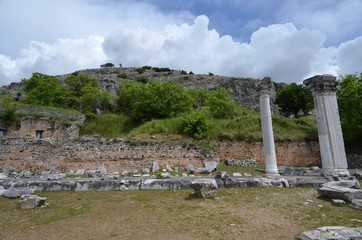 The ruins of Philippi