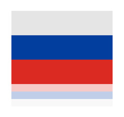 reflection flag russia