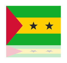 reflection flag sao tome