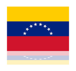 reflection flag venezuela