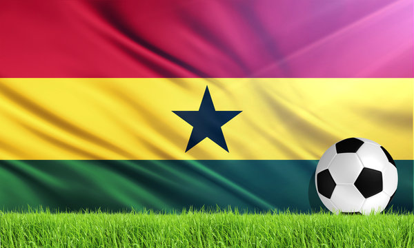 The National Flag of Ghana