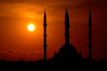 islam turkey alanya - obrazy, fototapety, plakaty