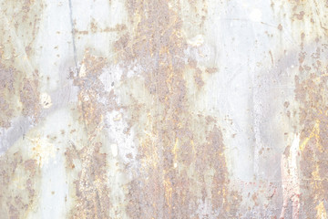 Rusty old painted surfaces