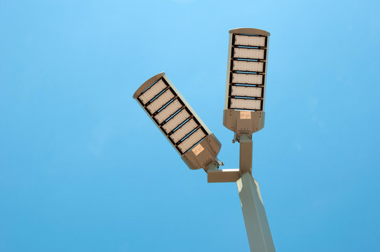 LED street lamps post