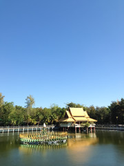 Fototapeta premium pavilion for relaxation