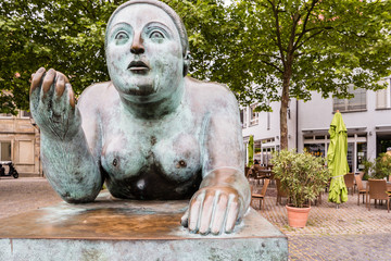 Dicke Dame in Bamberg