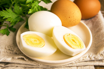 Boiled eggs