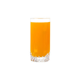 Orange juice in a glass