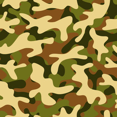 Camouflage seamless pattern