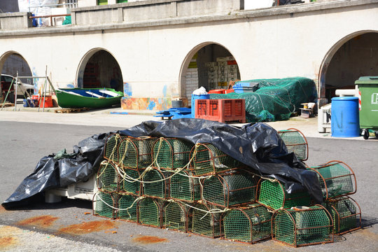 trampas para la captura de marisco