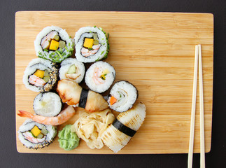 Sushi plate