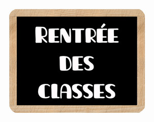 Ardoise rentrée des classes