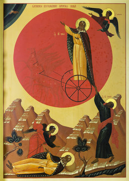 an icon of the Prophet Elijah