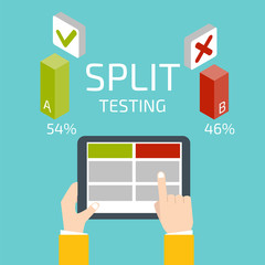 Split testing