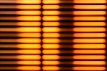 Abstract blurred pattern of lights and shadow