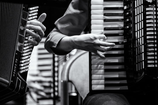 Konzert Handharmonika Club, Akkordeon Orchester, Detail