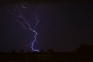 Lighting strike