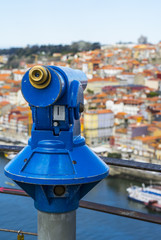 telescope on the observation deck