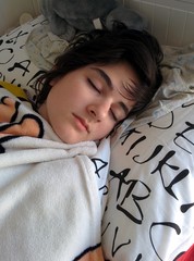 Ragazza che dorme