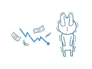 失敗したウサギ