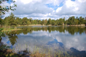 Island fjord the Swedish west coast