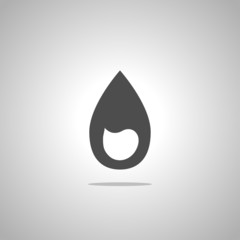 Fototapeta premium water drop icon
