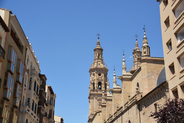 Fototapeta premium calles de la ciudad de logroño