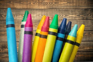 Crayon, Crayon Drawing, School Supplies.