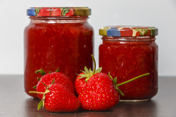 Erdbeermarmelade selbst gemacht