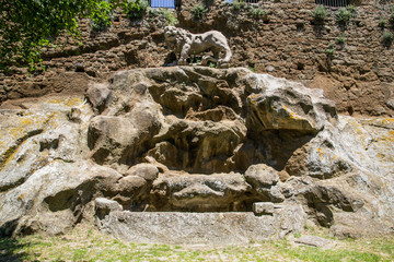 Fontana del Leone di Monterano