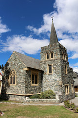 Fototapeta na wymiar Kirche St. Peter, Queenstown