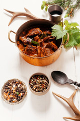 Delicious spicy venison goulash © exclusive-design