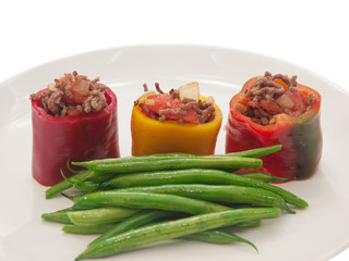 minced meat with vegetables