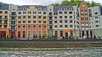 Obraz premium Sochi - Russian ski resort 