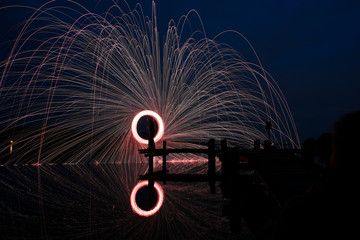 Feuerkreis am See
