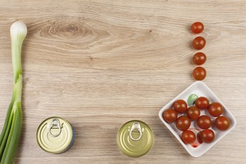 Fish - canned tuna in olive oil
