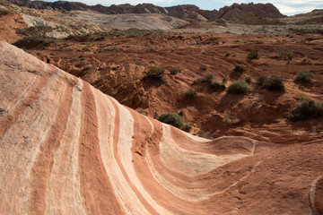 Fire Wave, Valley of Fire, Nevada, USA