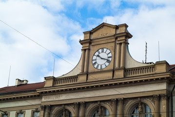Clock facade