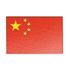 China flag illustration