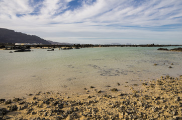 The coast of Atlantic ocean